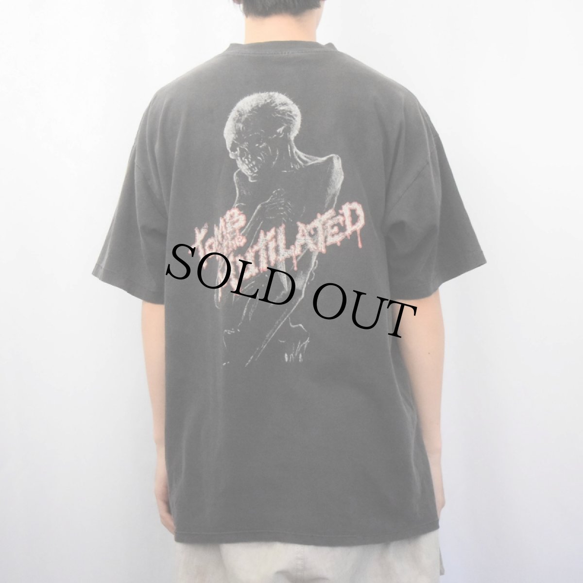 画像4: 90's CARNIBAL CORPSE USA製 デスメタル・バンド プリントTシャツ BLACK XL (4)