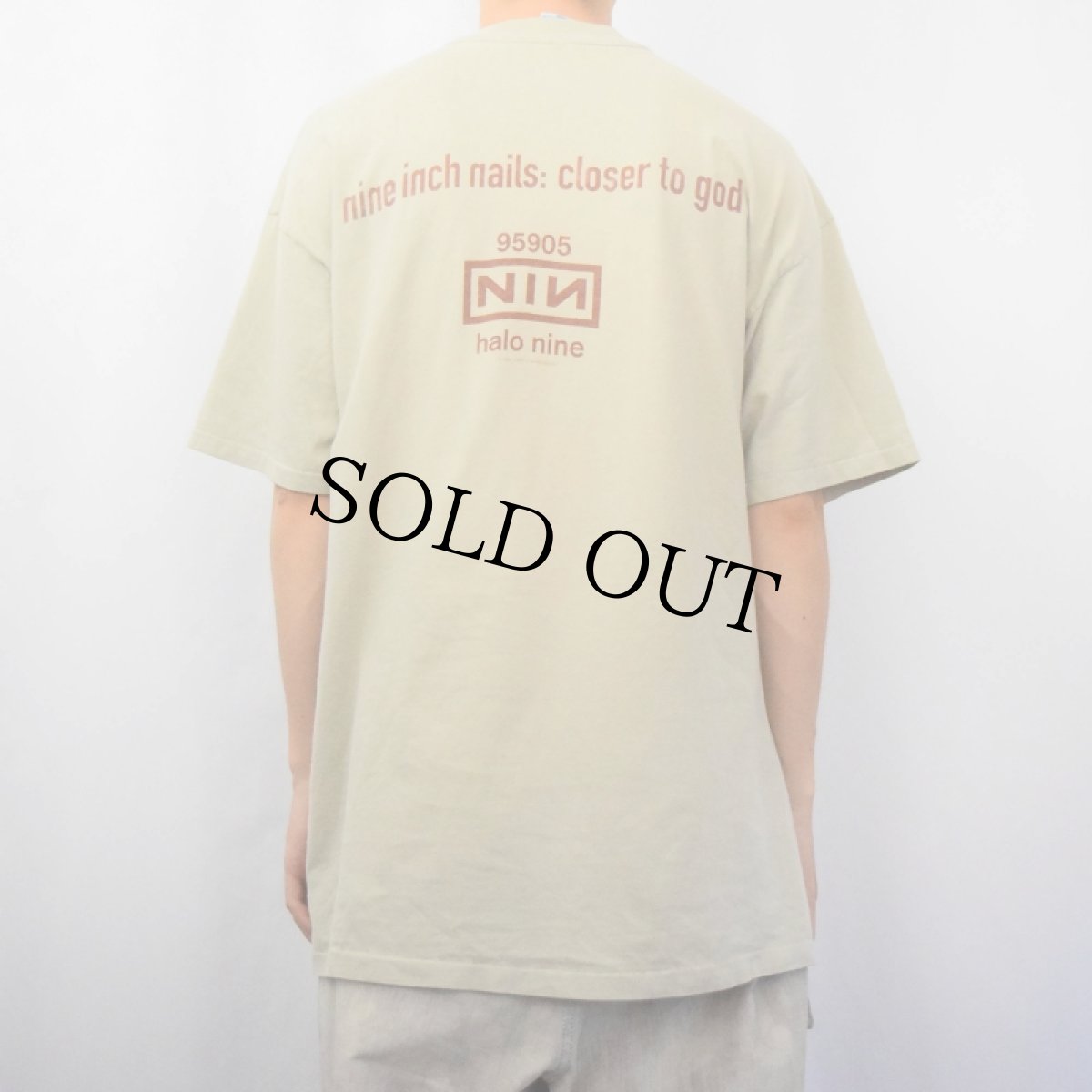 画像4: 90's NINE INCH NAILS "Closer to God" ロックバンドプリントTシャツ XL (4)