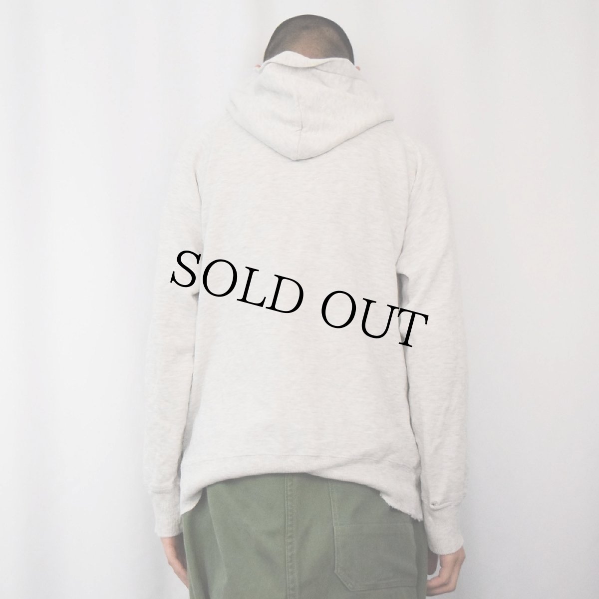 画像3: 80〜90's DC COMICS BAT-MAN 染み込みキャラクタープリント スウェットフーディー (3)