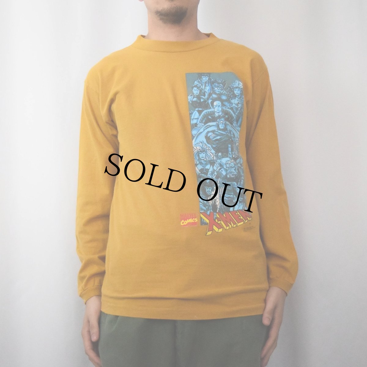 画像2: 90's MARVEL X-MEN USA製 アメコミプリントロンT (2)