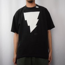 画像2: 【SALE】 90's Matt Wagner "CAPTAIN MARVEL" ロゴプリントTシャツ BLACK XL (2)