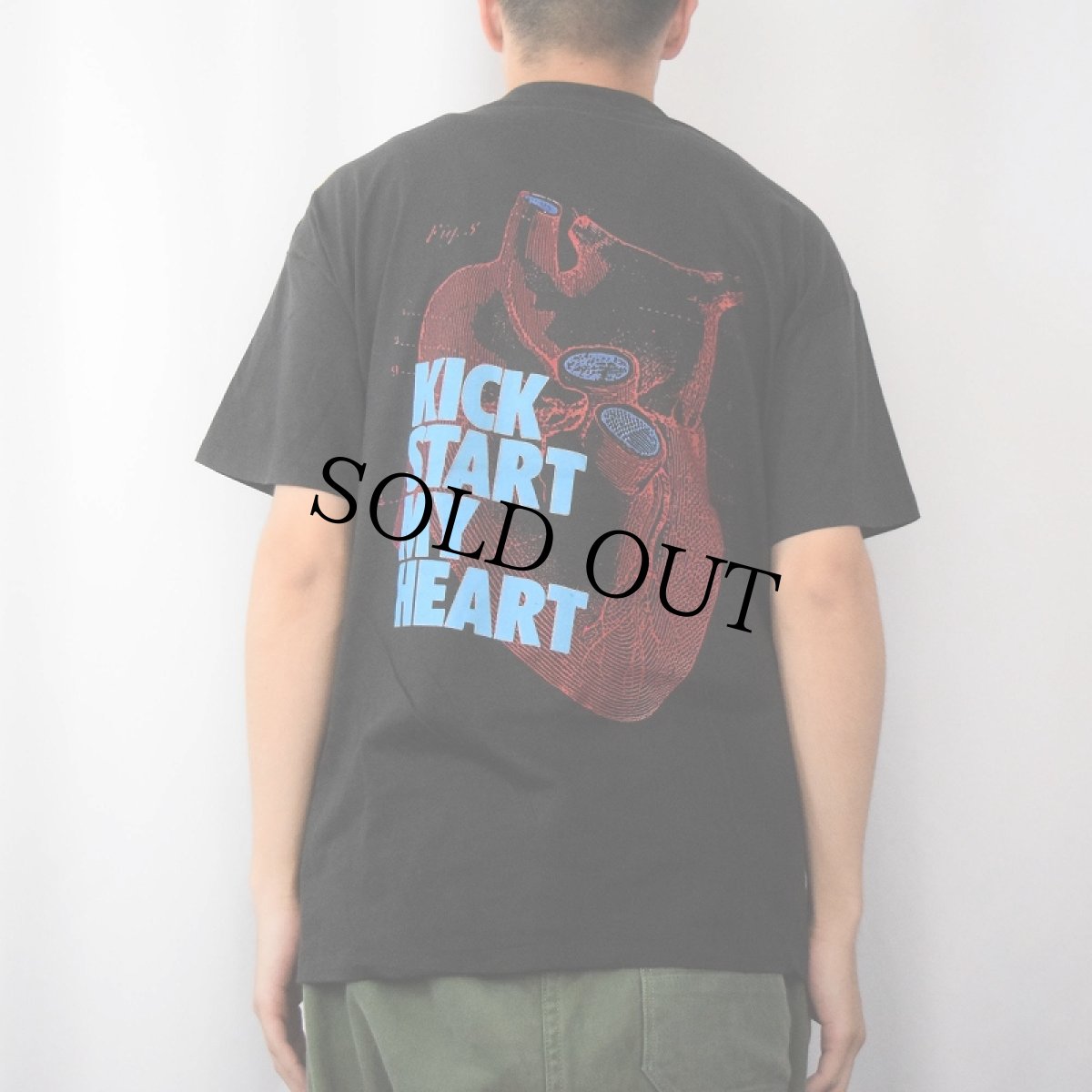 画像4: 80's Motley Crue USA製 ヘヴィメタル・バンドプリントTシャツ BLACK XL (4)