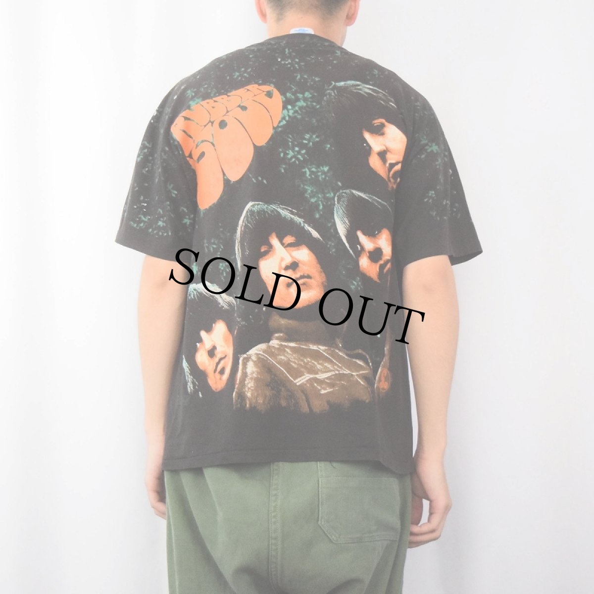 画像3: 90's THE BEATLES USA製 "RUBBER SOUL" ロックバンドアルバムTシャツ XL (3)