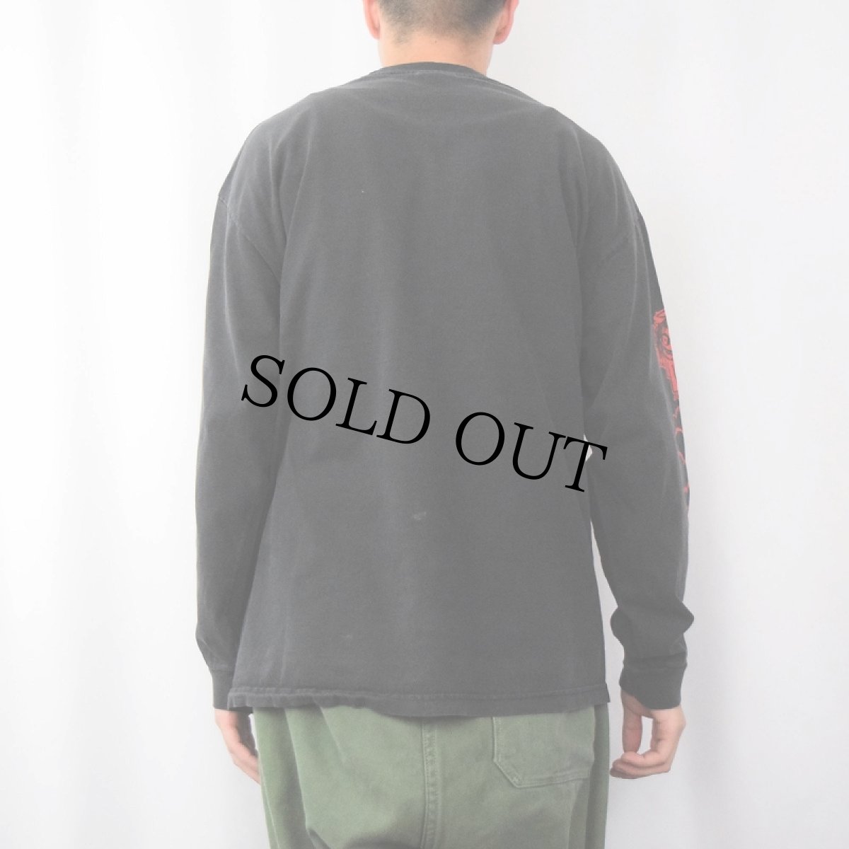 画像3: 2001 Ozzy Osbourne ヘヴィメタル・ミュージシャンプリントロンT BLACK XL (3)