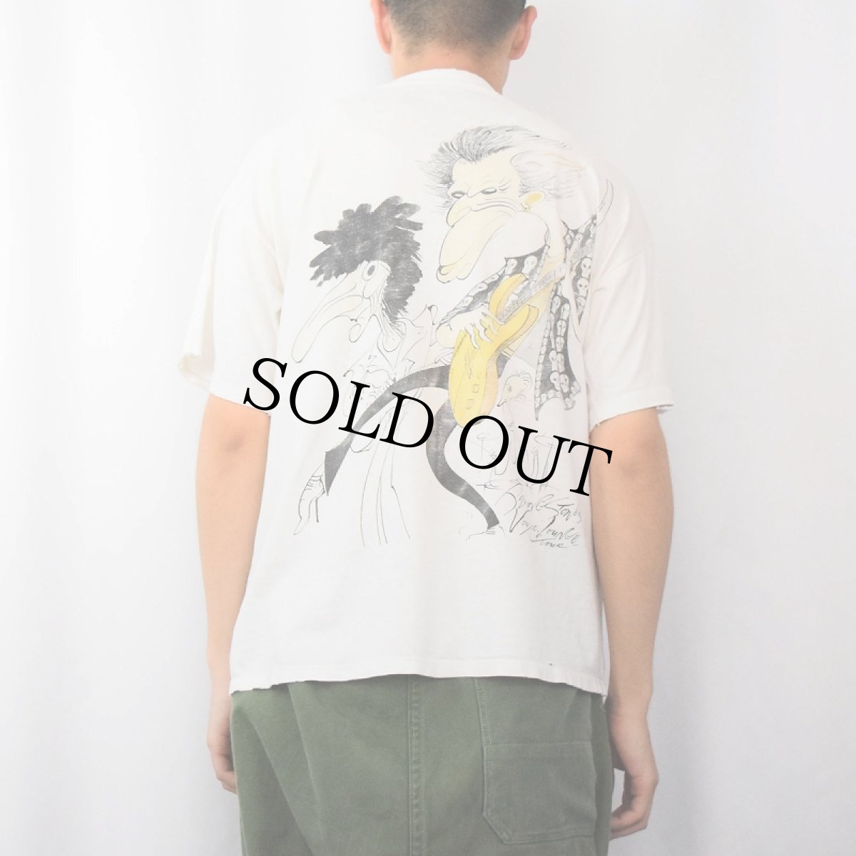 画像3: 90's The Rolling Stones USA製 "Gerald Scarfe Voodoo Lounge" ロックバンドTシャツ XL (3)