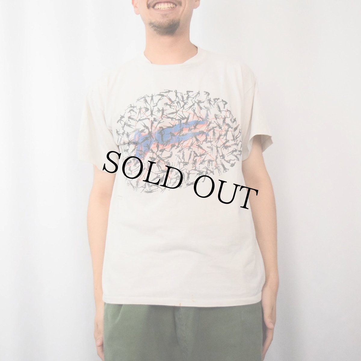 画像3: 90's Peter Brian Gabriel USA製 "Blood of Eden" ロックバンドプリントTシャツ L (3)