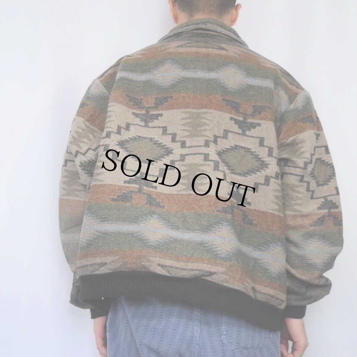 画像3: 90's PENDLETON USA製 ネイティブ柄 ウールジャケット XXL (3)