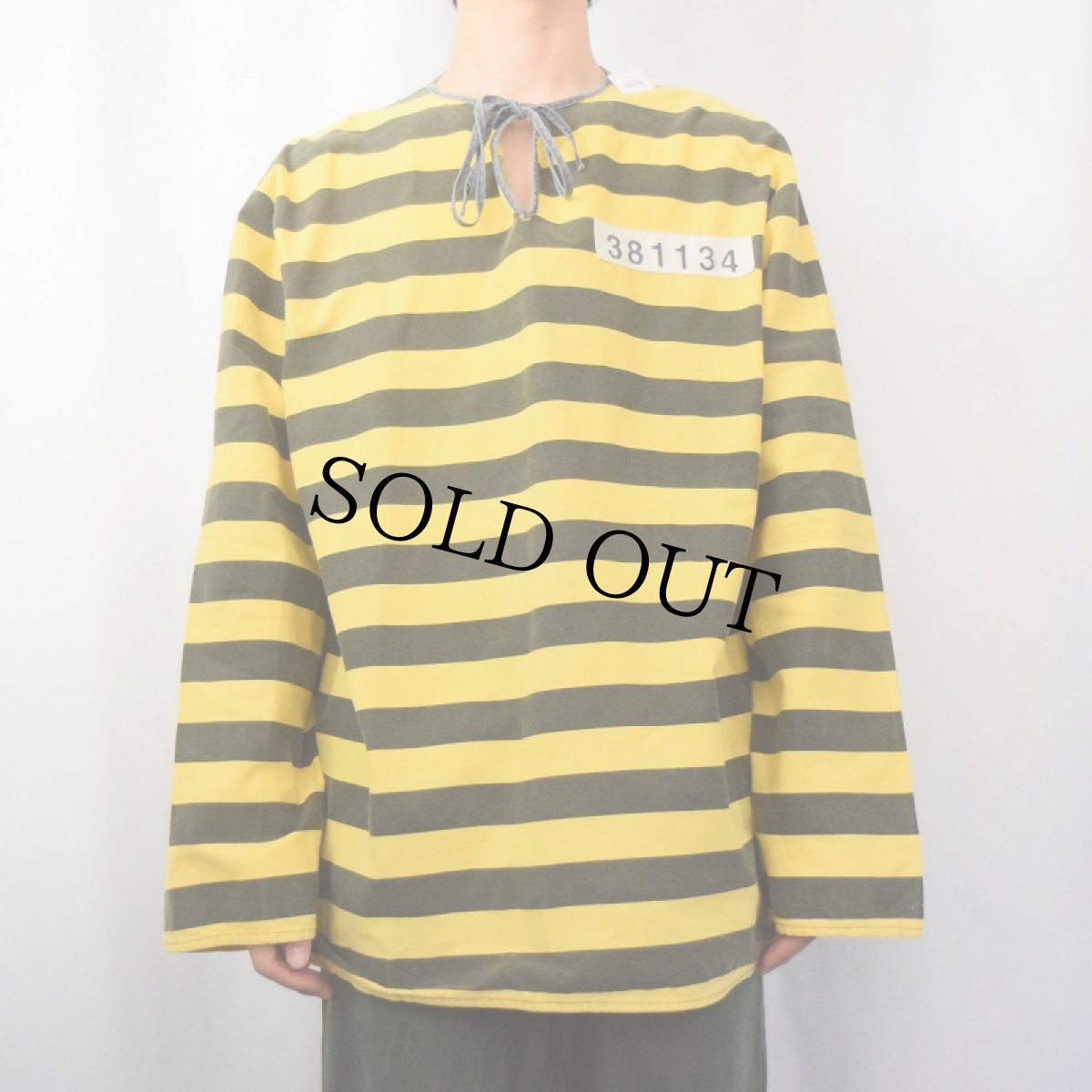 画像2: プルオーバー プリズナーシャツ (2)