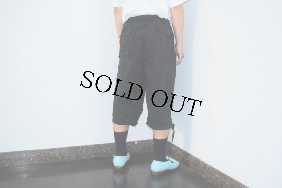 画像3: SEANJOHN デザインコットンカーゴショーツ BLACK W20-47 (3)