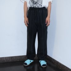画像1: ACTIVE STUDIO シルクイージーパンツ BLACK XL (1)