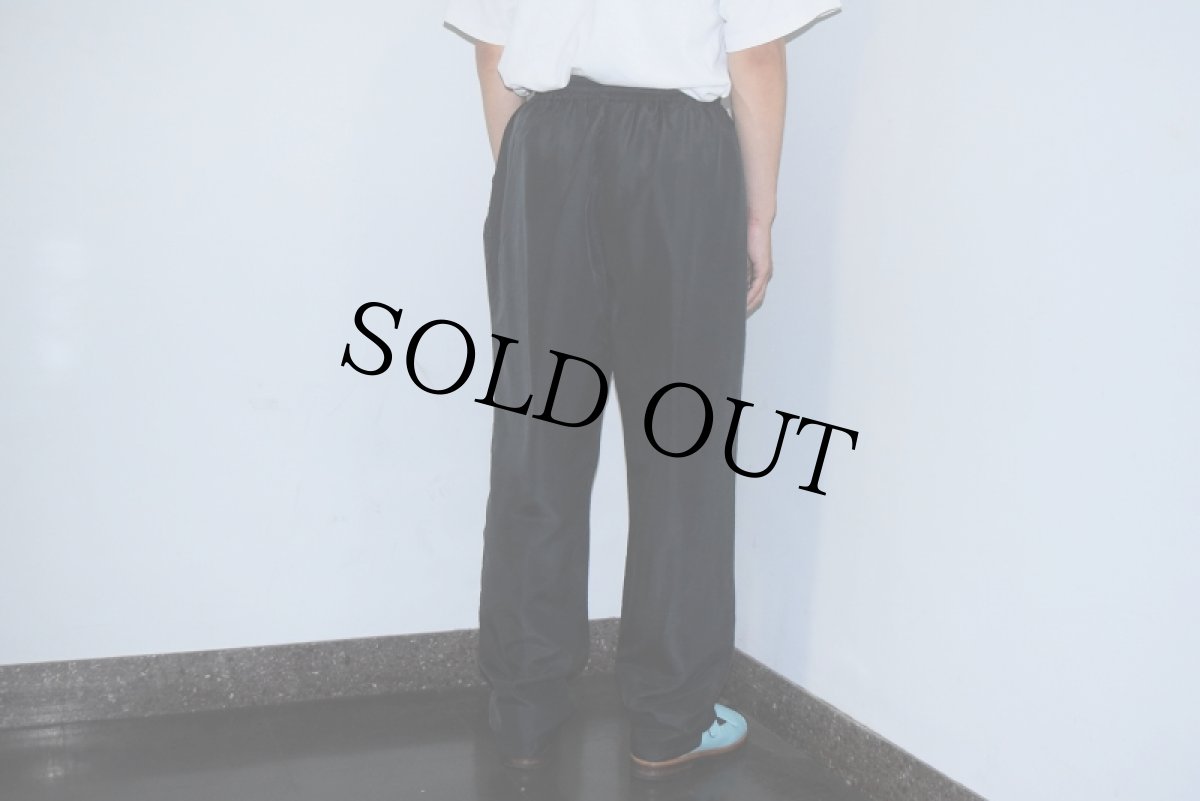 画像3: ACTIVE STUDIO シルクイージーパンツ BLACK XL (3)