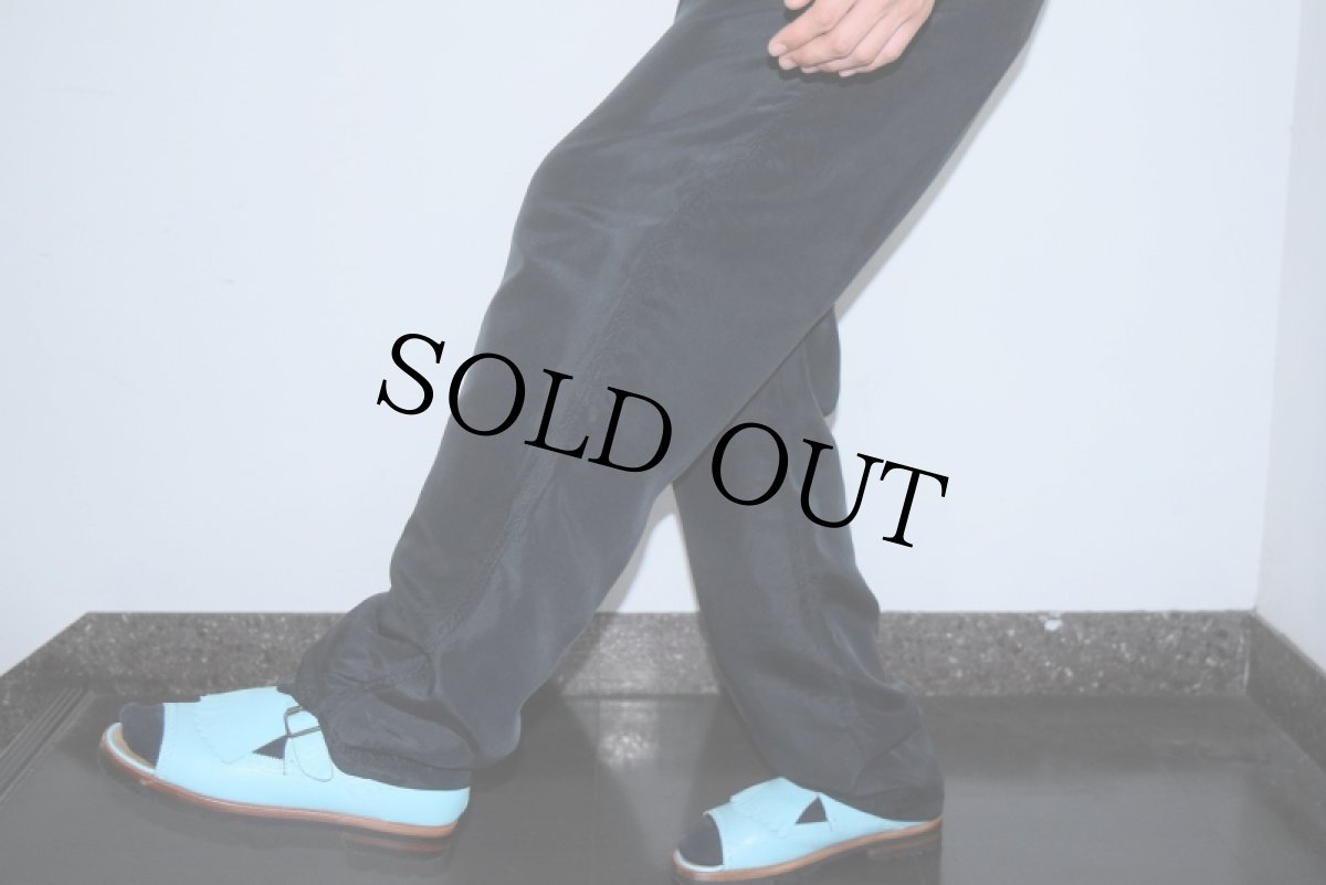 画像4: ACTIVE STUDIO シルクイージーパンツ BLACK XL (4)