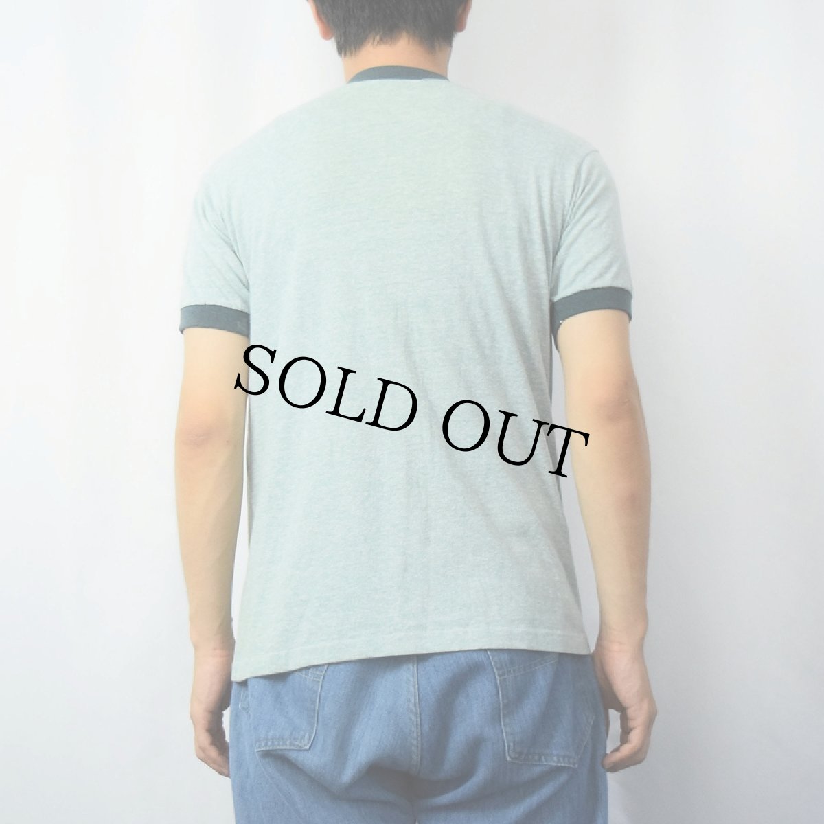 画像3: 【SALE】 80's ASSOCIATION OF MINEMEN プリント リンガーTシャツ (3)