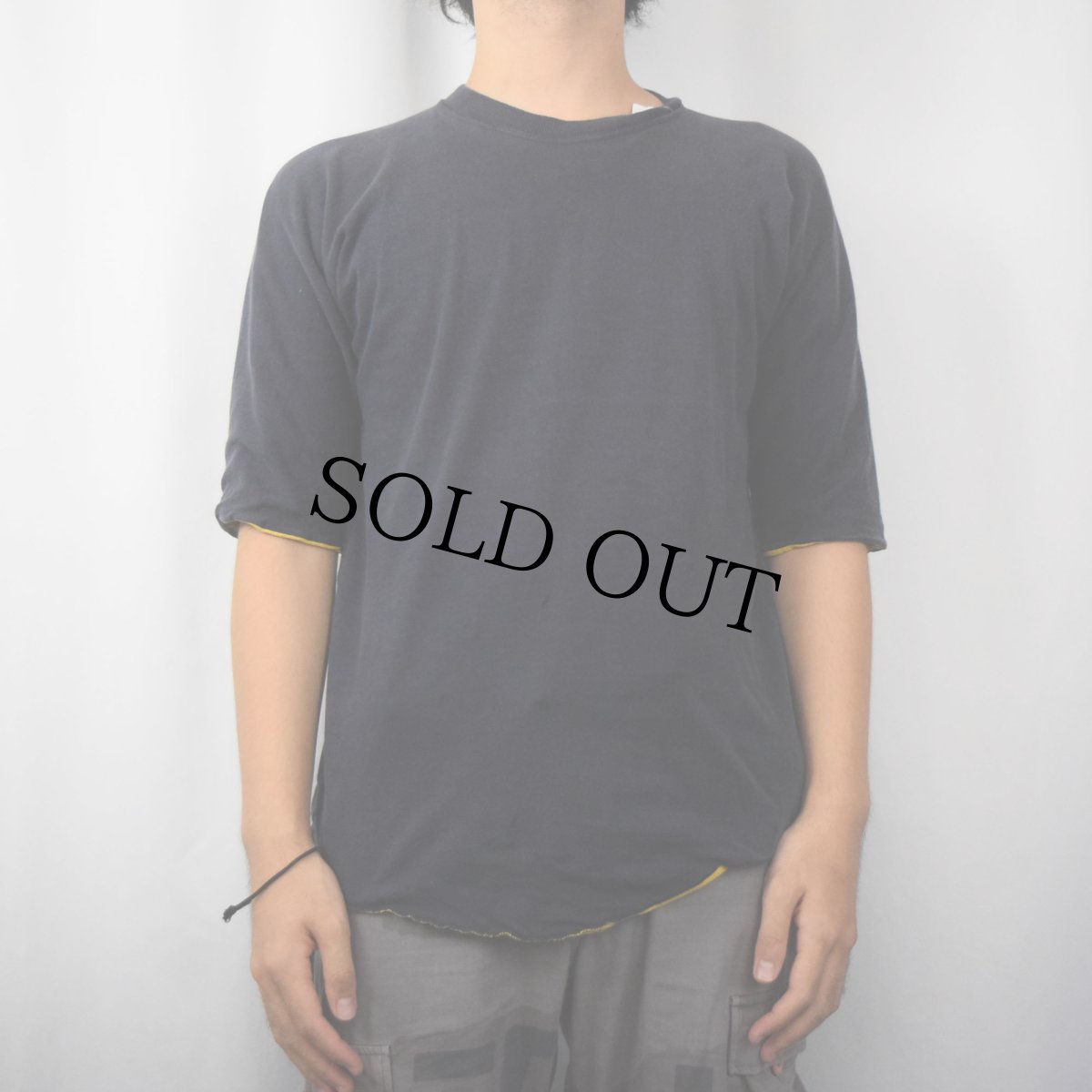 画像3: 80's RUSSEL ATHELETIC USA製 ダブルフェイス リバーシブルTシャツ NAVY L (3)