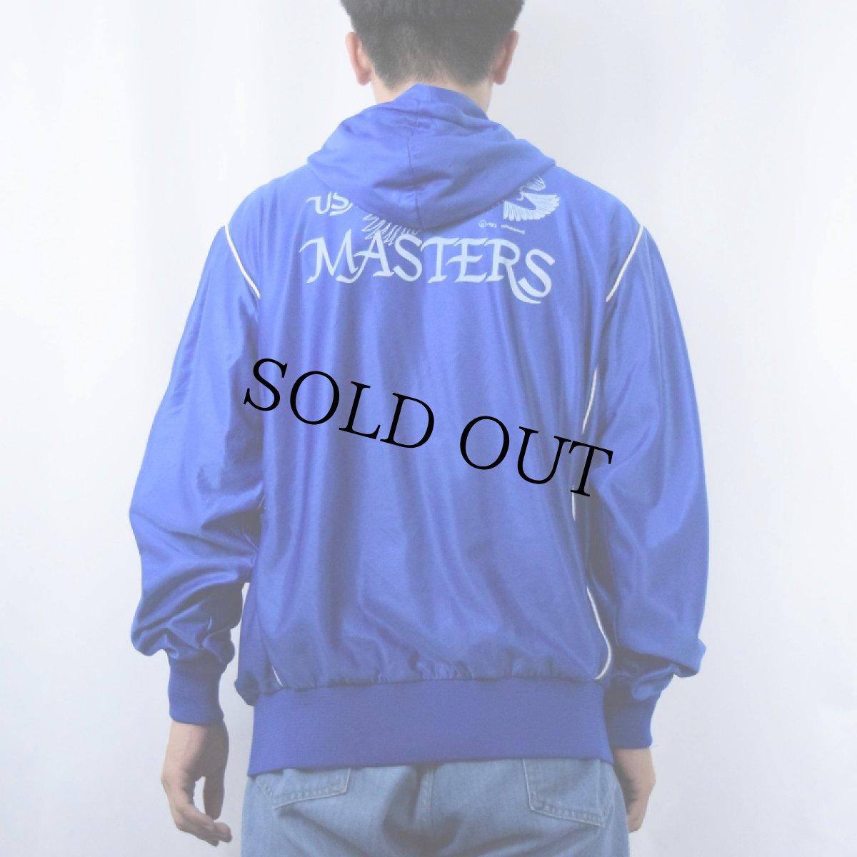 画像4: 70's NIKE USA製 オレンジタグ "USA MASTERS" ジャージパーカー XL (4)