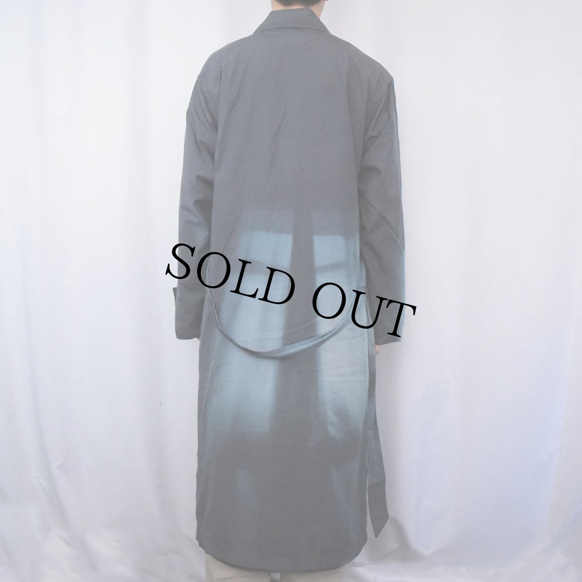 画像3: 60〜70's Jules コットンポリ トレンチコート (3)