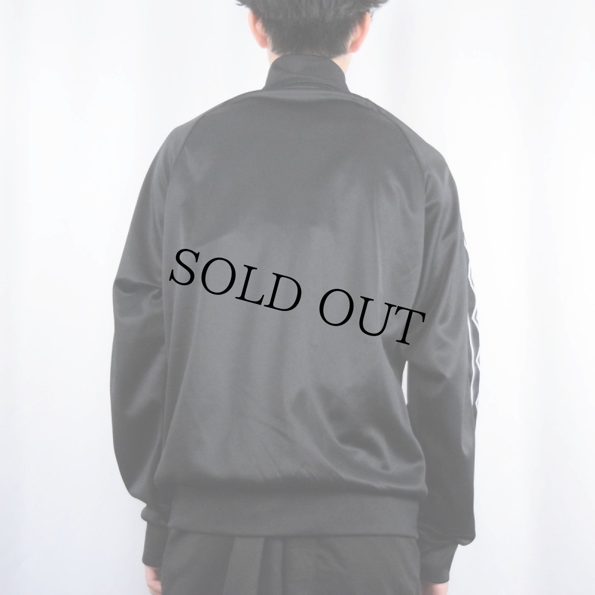 画像3: UMBRO サイドライン トラックジャケット BLACK XL (3)