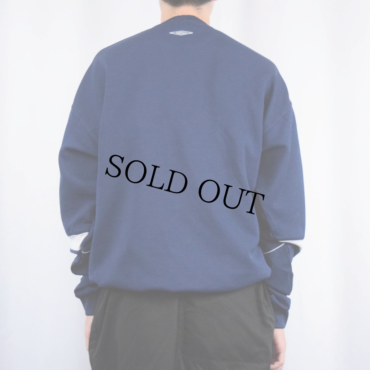 画像3: UMBRO ロゴ刺繍 ジャージスウェット M (3)