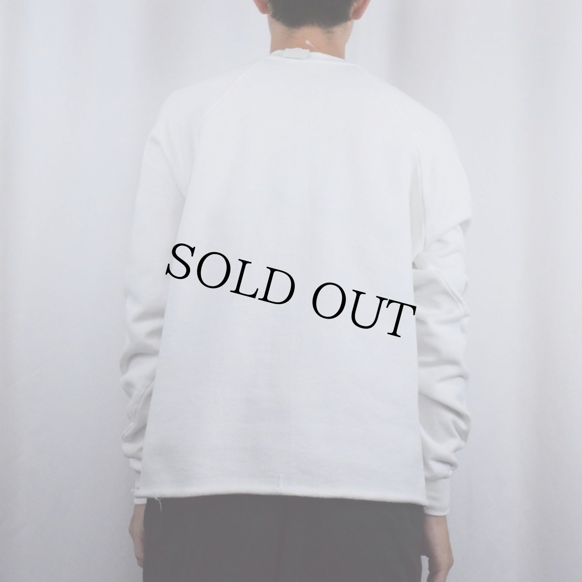 画像3: 80's USA製 Miss Saigon Broadway ミュージカルプリント カットオフスウェット XL (3)