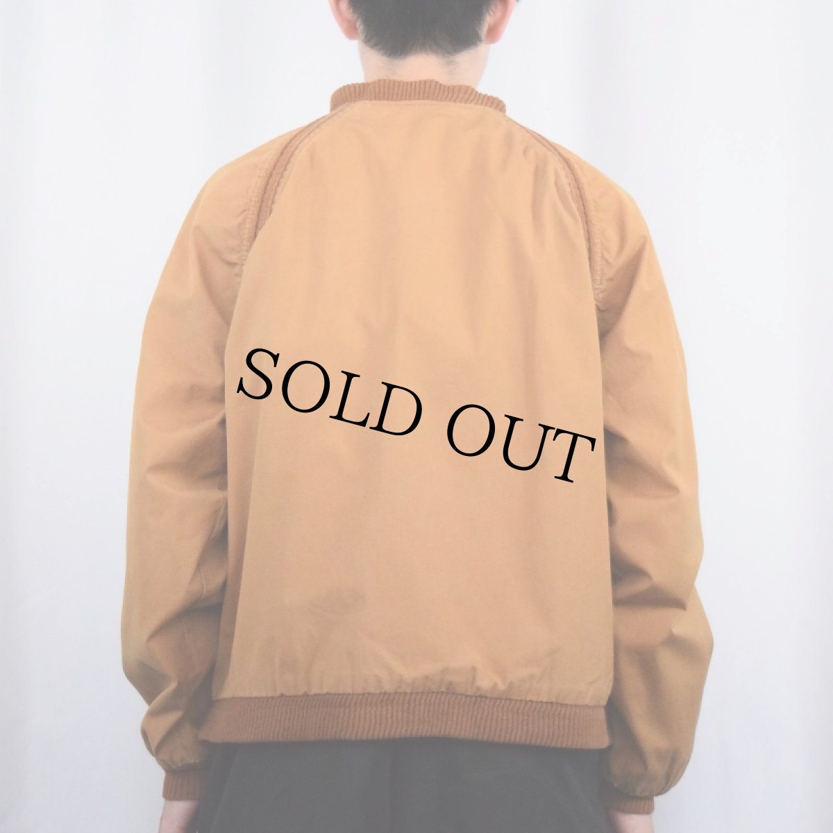 画像3: 60's PENNEY'S TOWNCRAFT ニット切り替え スポーツジャケット L (3)