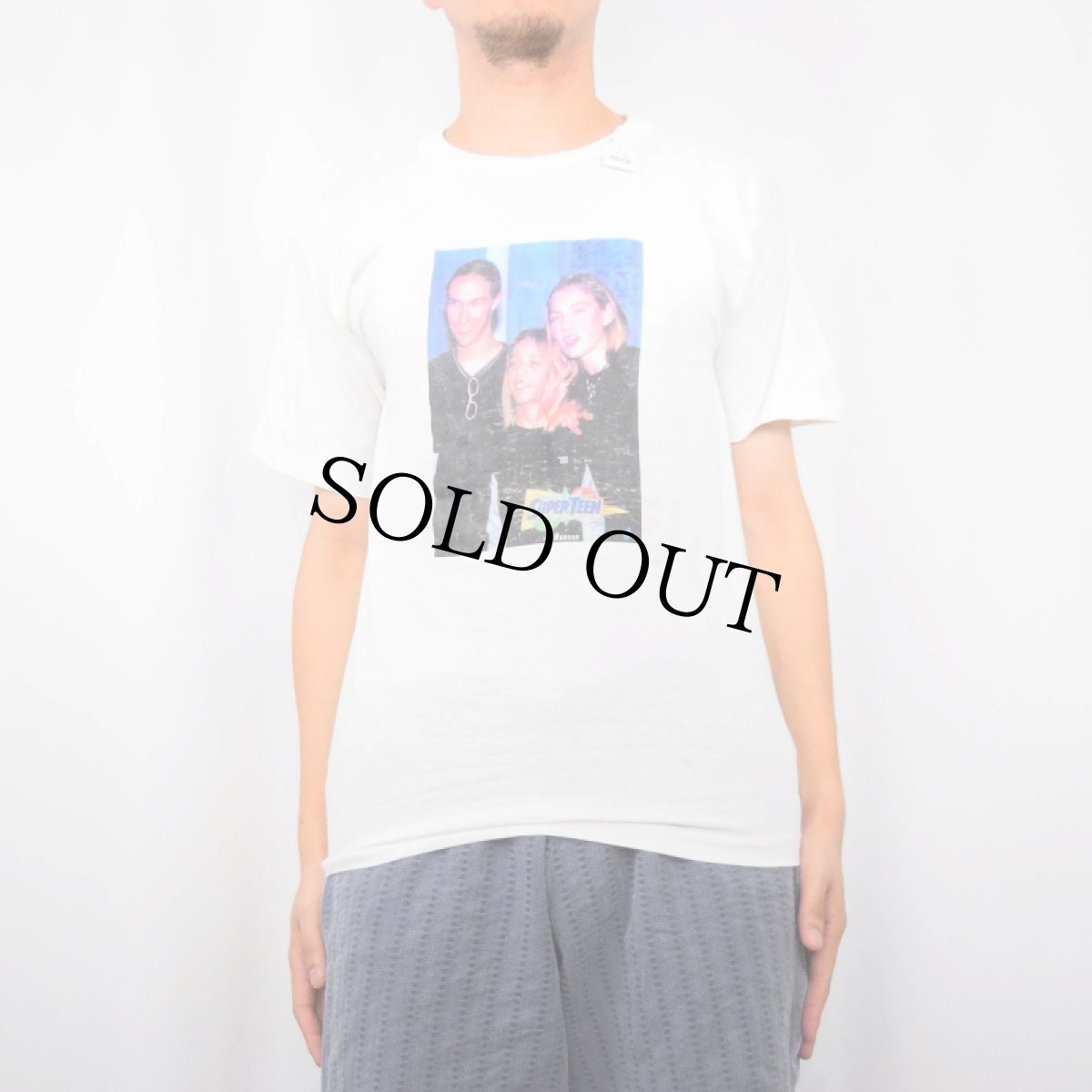 画像2: 90's Hanson CANADA製 "SUPERTEN" バンドフォトプリントTシャツ S (2)