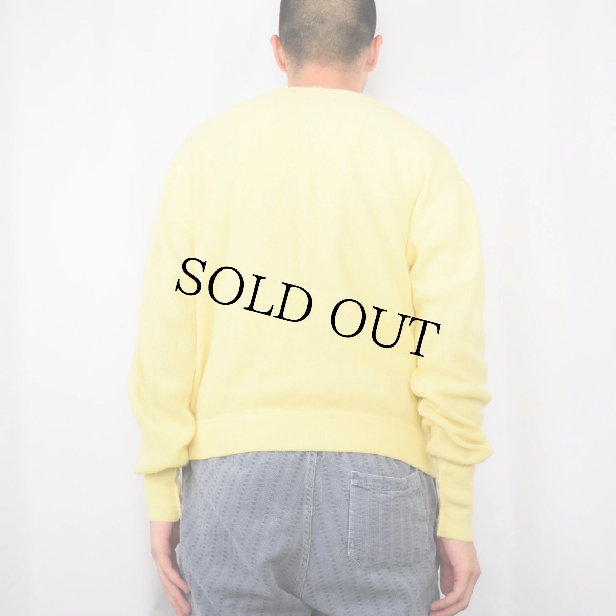 画像3: 80's The Fox JCPenney アクリルニットカーディガン (3)