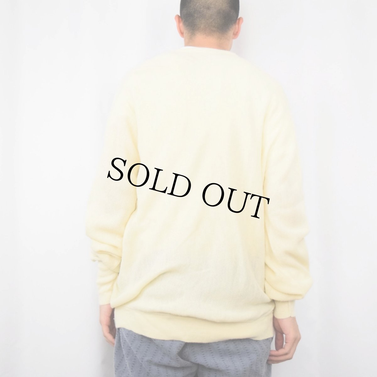 画像3: 80's The Fox JCPenney アクリルニットカーディガン (3)