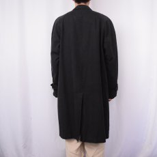 画像3: 80〜90's Burberrys' ENGLAND製 バルマカーンコート BLACK (3)