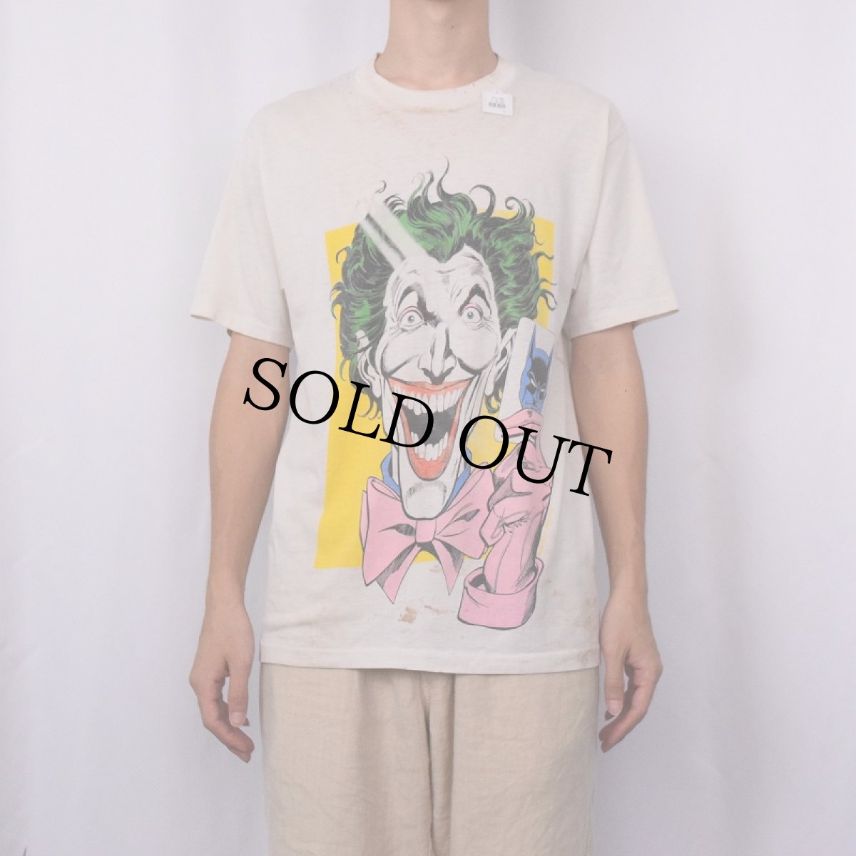 画像2: 80's JOKER キャラクタープリントTシャツ (2)