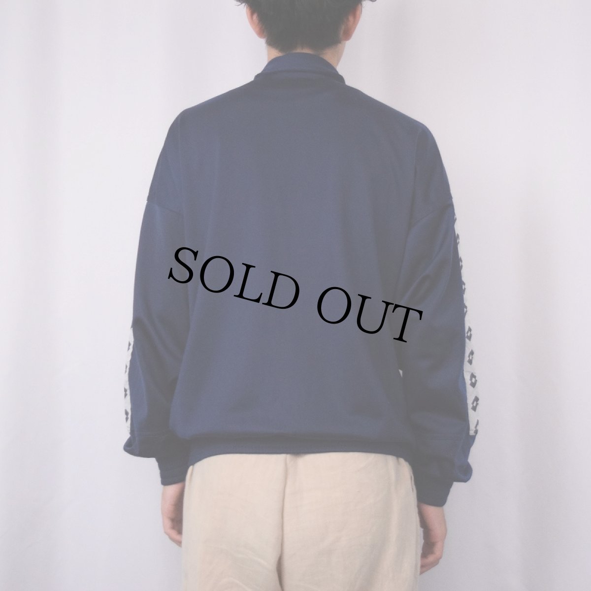 画像3: 【SALE】 Lotto ロゴ刺繍 サイドライントラックジャケット S (3)