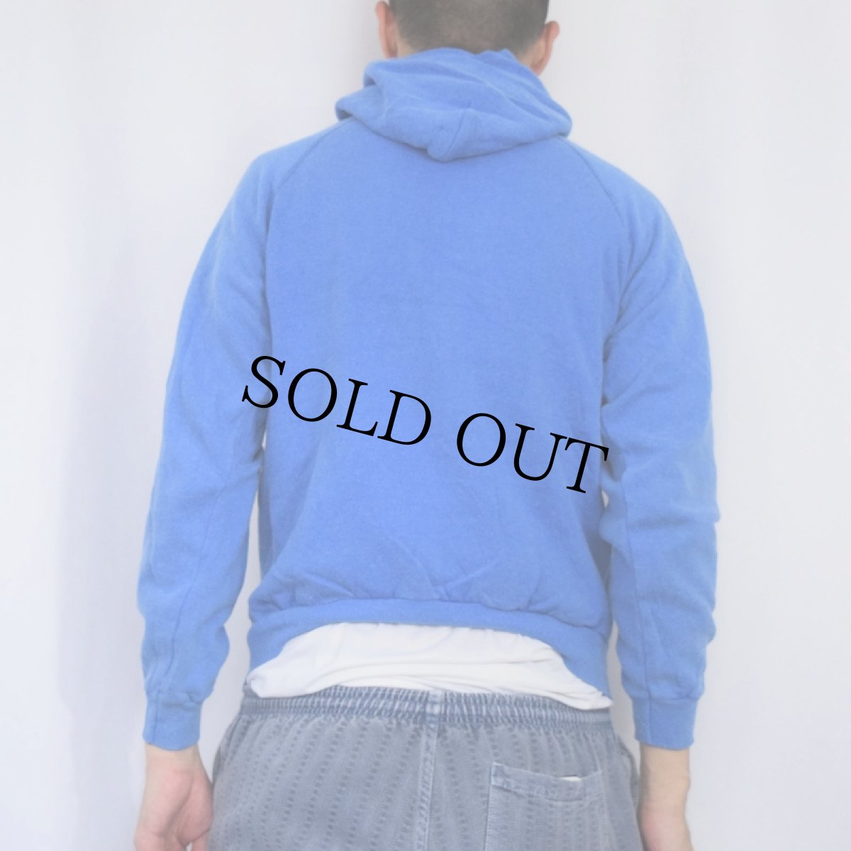 画像3: 80's Paramount Pictures USA製 映画製作会社 プリントスウェットフーディー M (3)