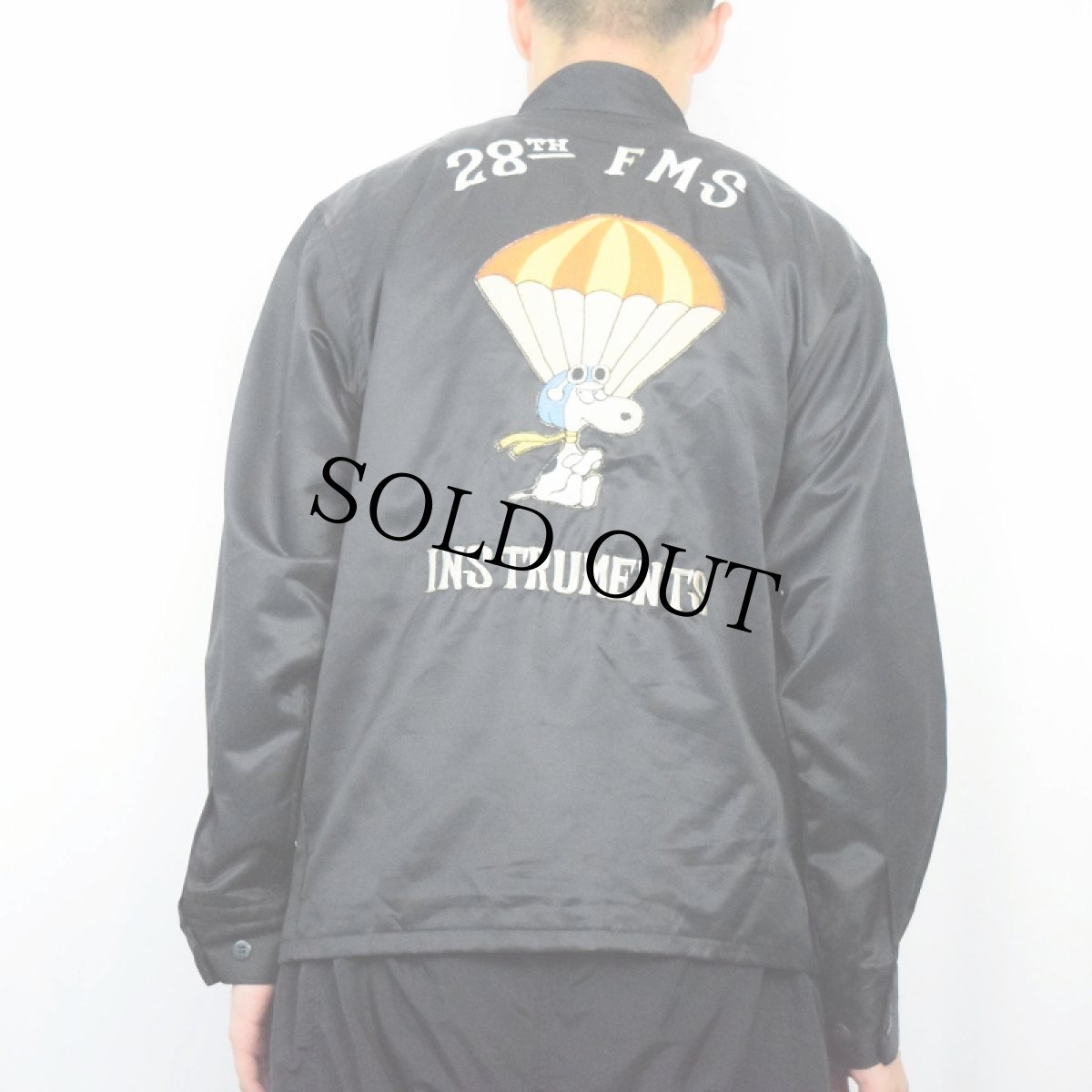 画像4: 60〜70's 28TH FMS INSTRUMENTS  "SNOOPY PATCH" ベトジャン (4)