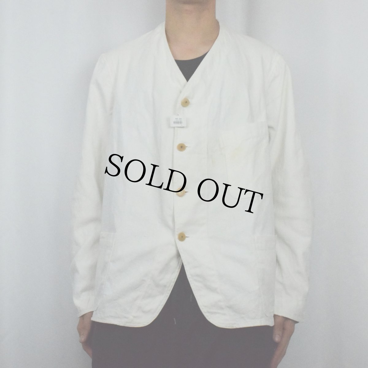 画像2: 40's J.YESKA コットンワークジャケット (2)