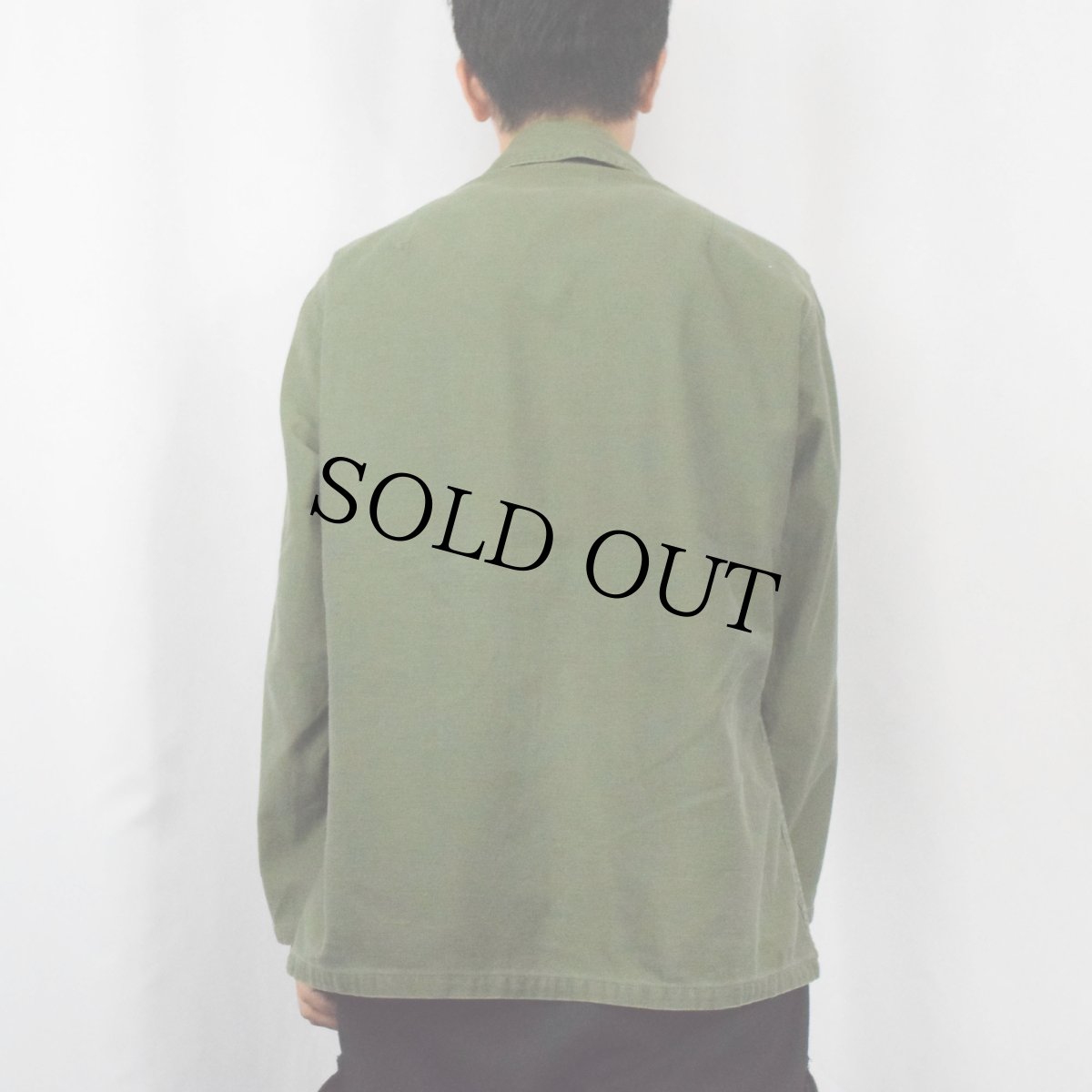 画像3: 60's U.S.ARMY ユーティリティシャツ 3rd 15 1/2×33 (3)