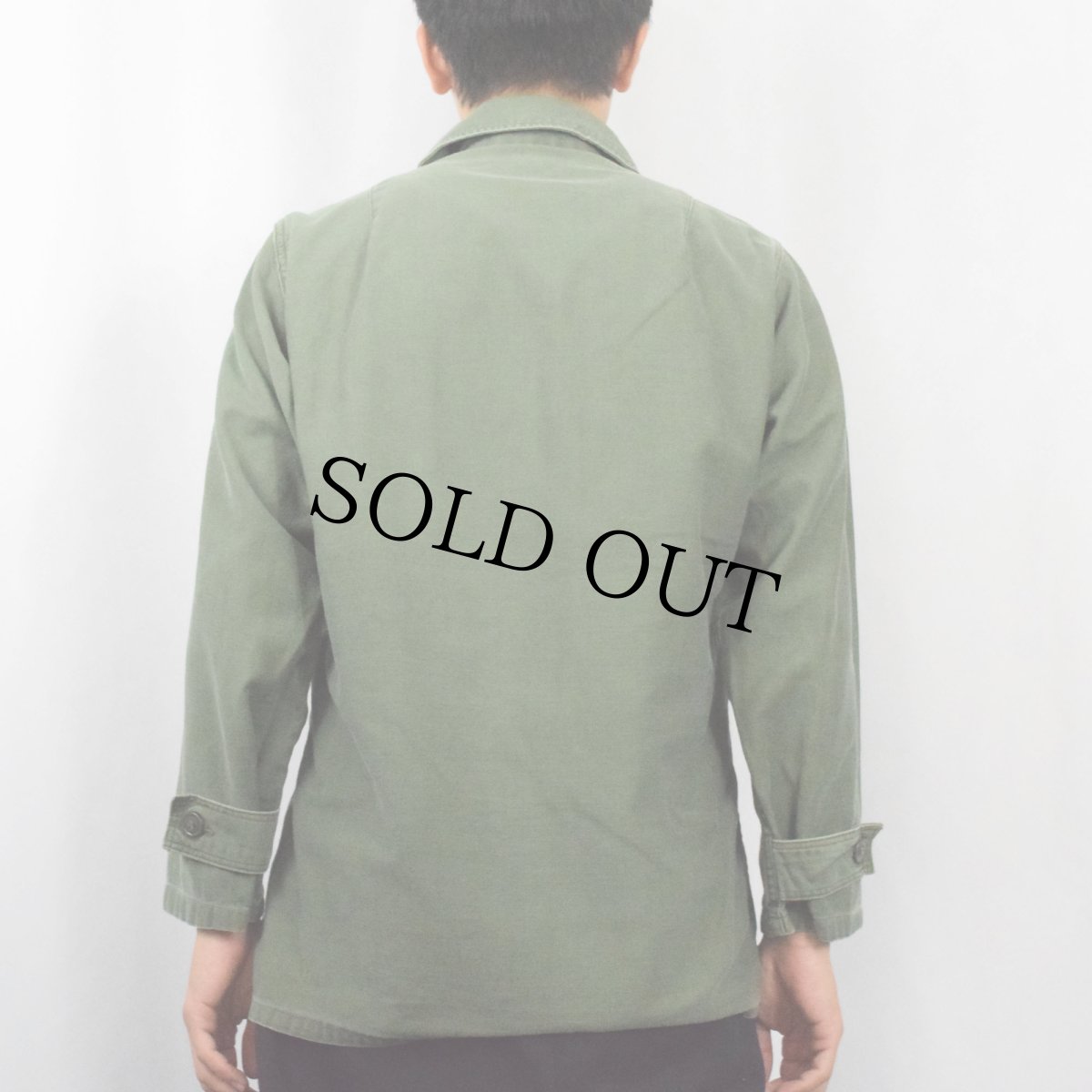 画像3: 60's U.S.ARMY ユーティリティシャツ 2nd (3)