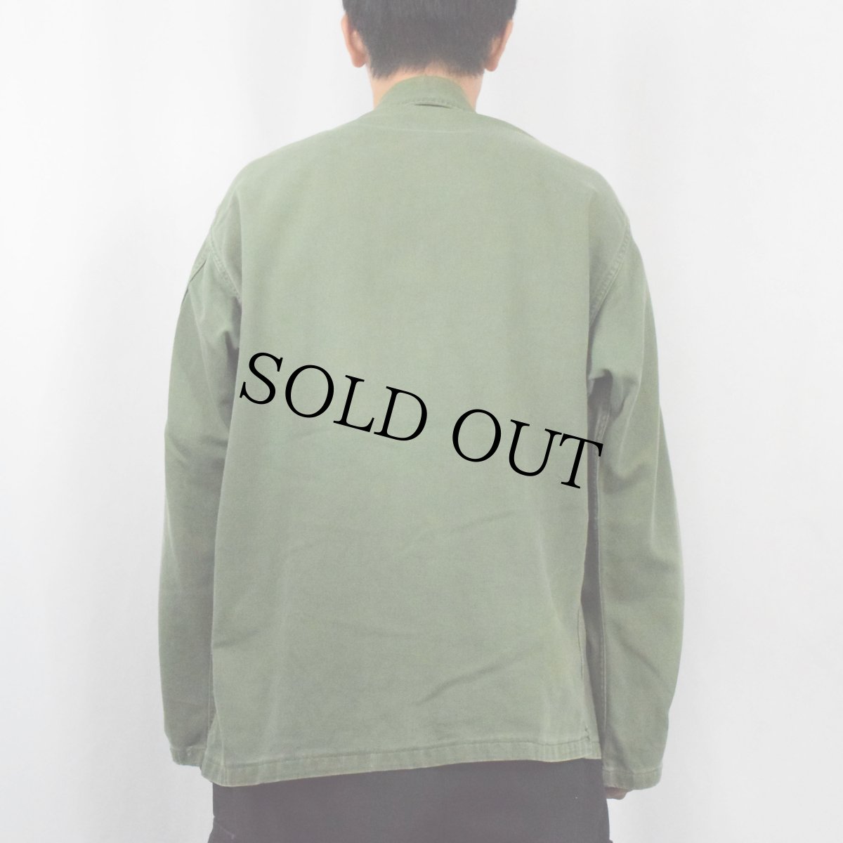 画像3: 60's U.S.ARMY ユーティリティシャツ 1st (3)