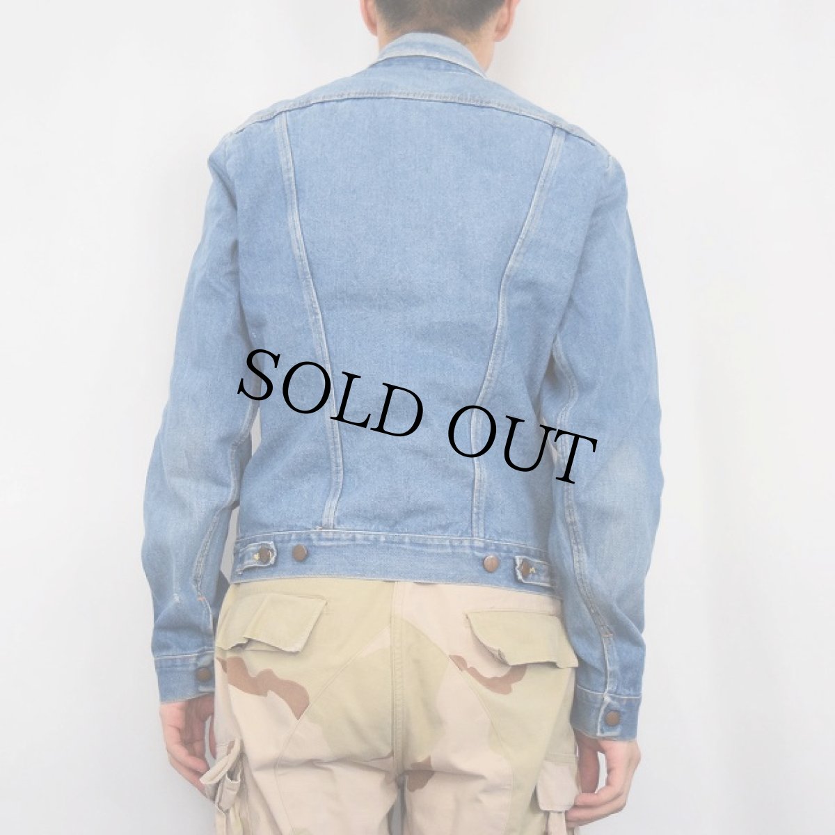 画像3: 70's〜 Wrangler 124MJ デニムジャケット (3)