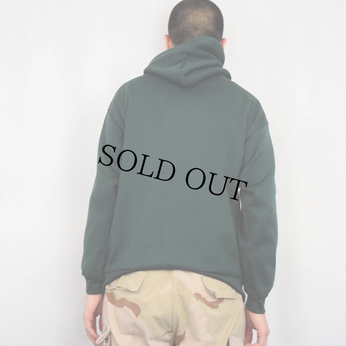 画像3: PLUMA 裏サーマル スウェットジップパーカー M (3)