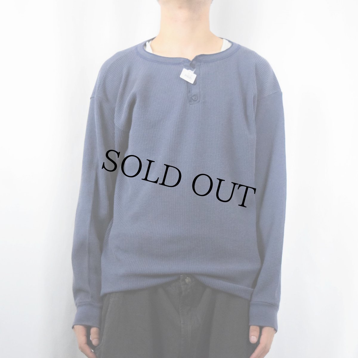 画像2: FRUIT OF THE LOOM ヘンリーネック サーマルロンT 3XL (2)