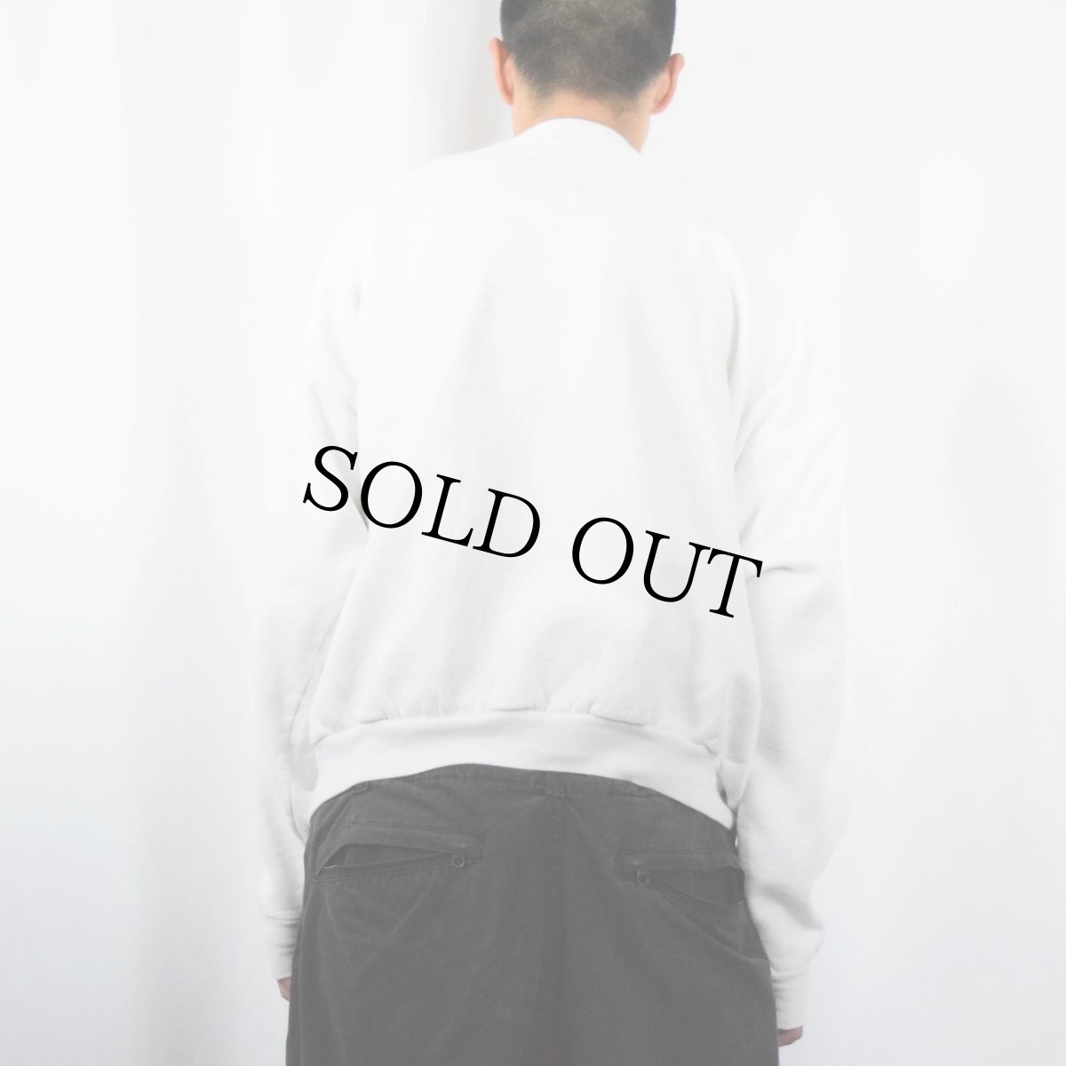 画像3: 90's 日本画プリントスウェット XXL (3)