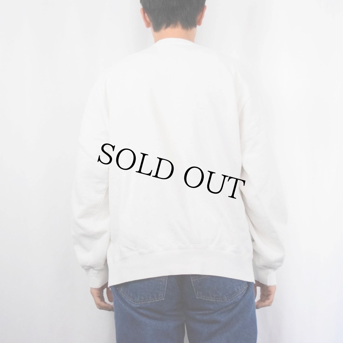 画像3: 90's Champion USA製 前V "NOTRE DAME" プリントスウェット XXL (3)