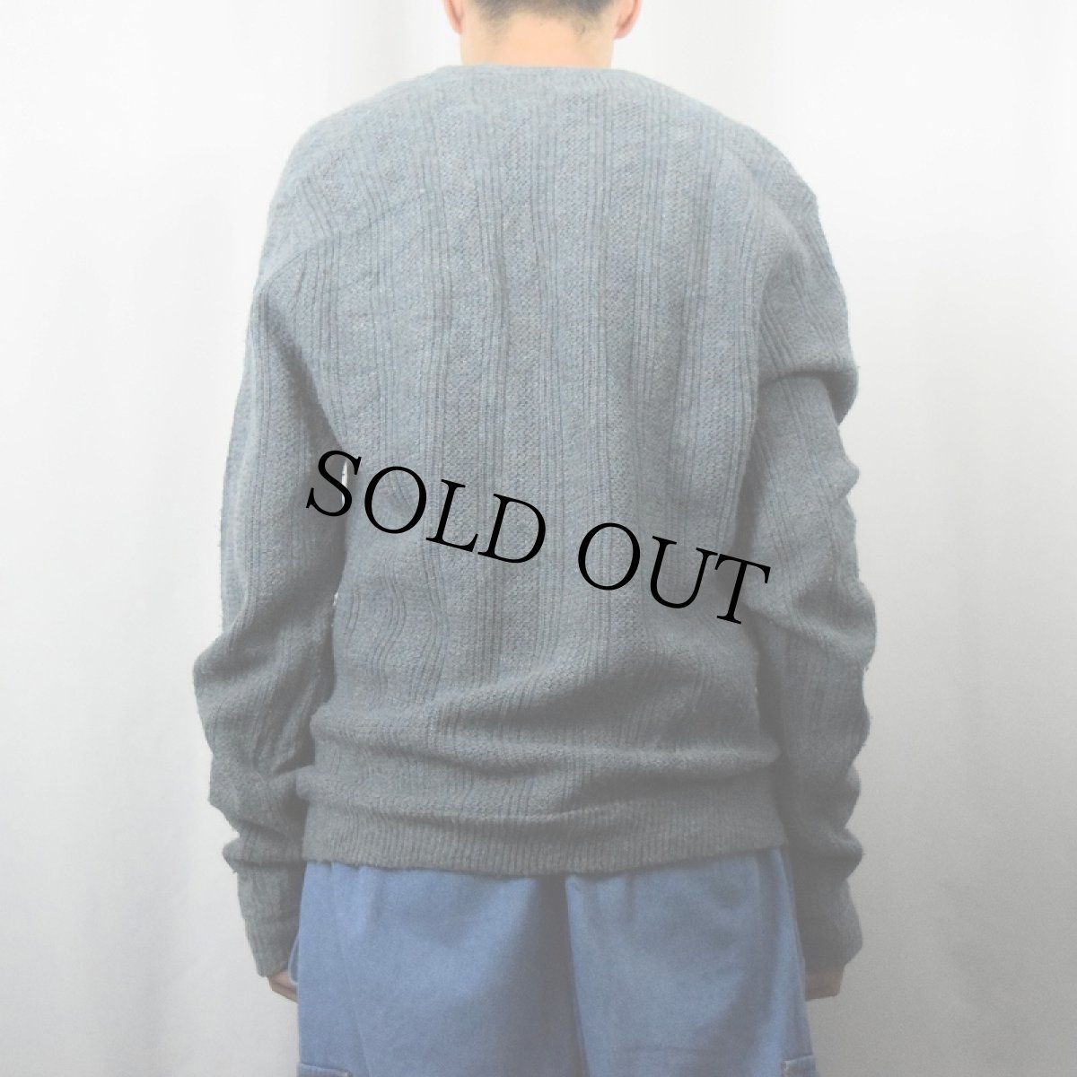 画像3: 80's puritan USA製 ニットカーディガン L (3)