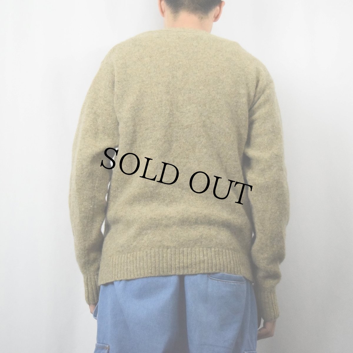 画像3: PENDLETON ウールニットカーディガン M (3)