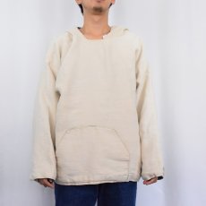 画像3: リバーシブル コットンフーディー (3)