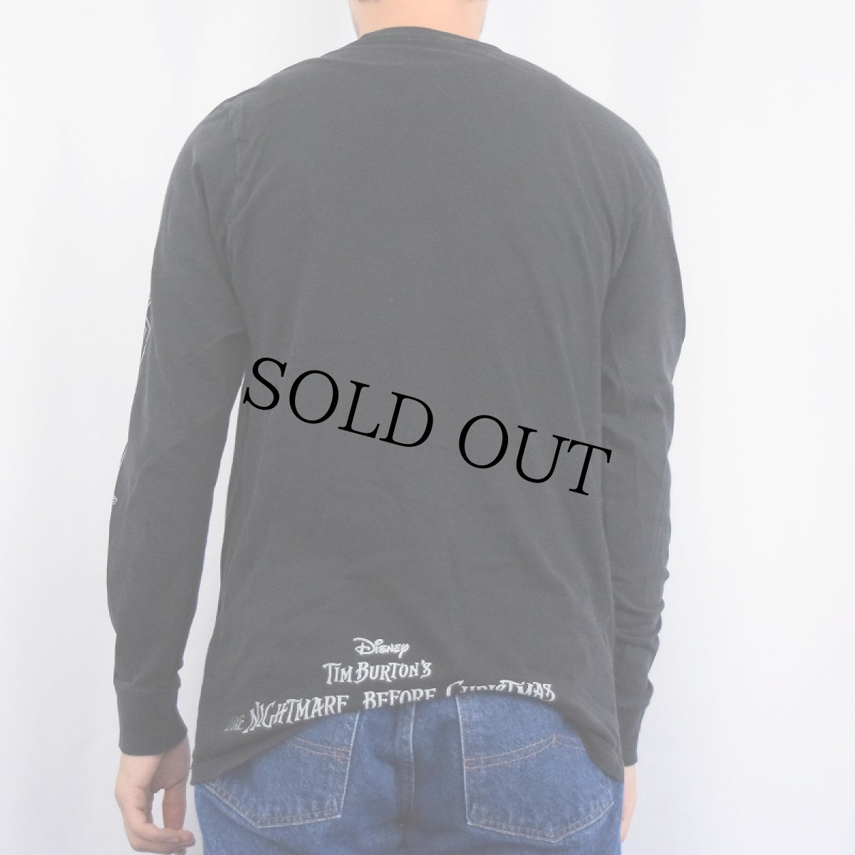 画像3: The Nightmare Before Chiristmas キャラクタープリントロンT BLACK M (3)