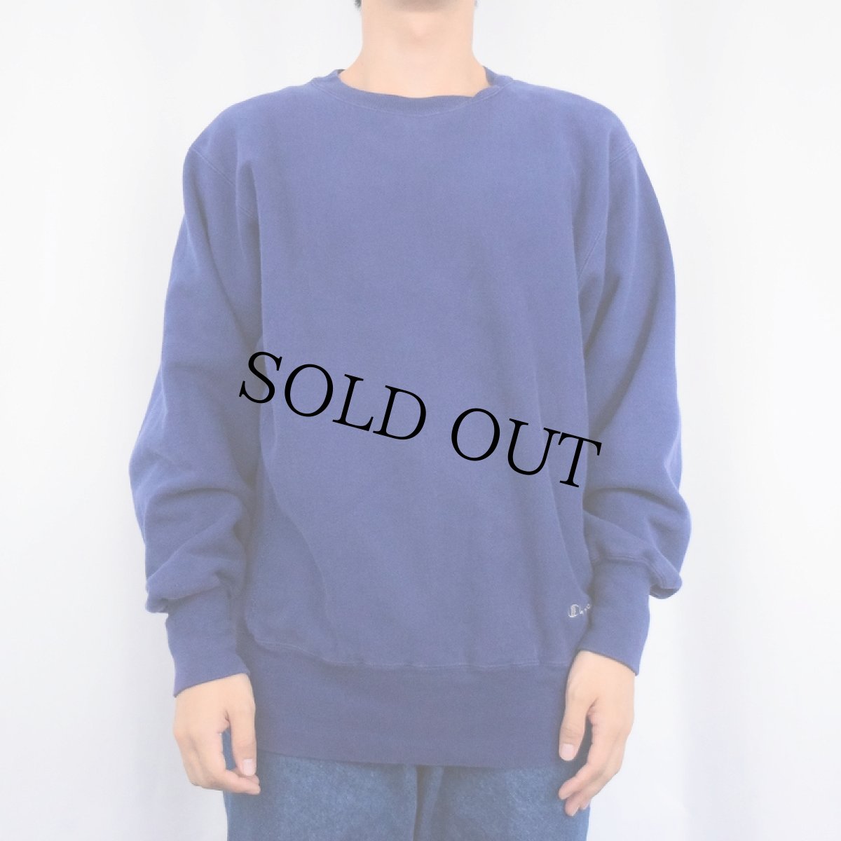 画像2: Champion REVERSE WEAVE ロゴ刺繍スウェット (2)