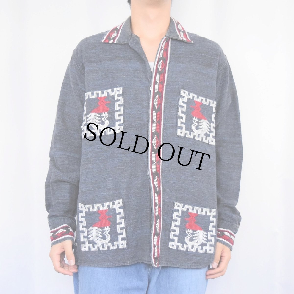 画像2: 70〜80's ガテマラシャツ (2)