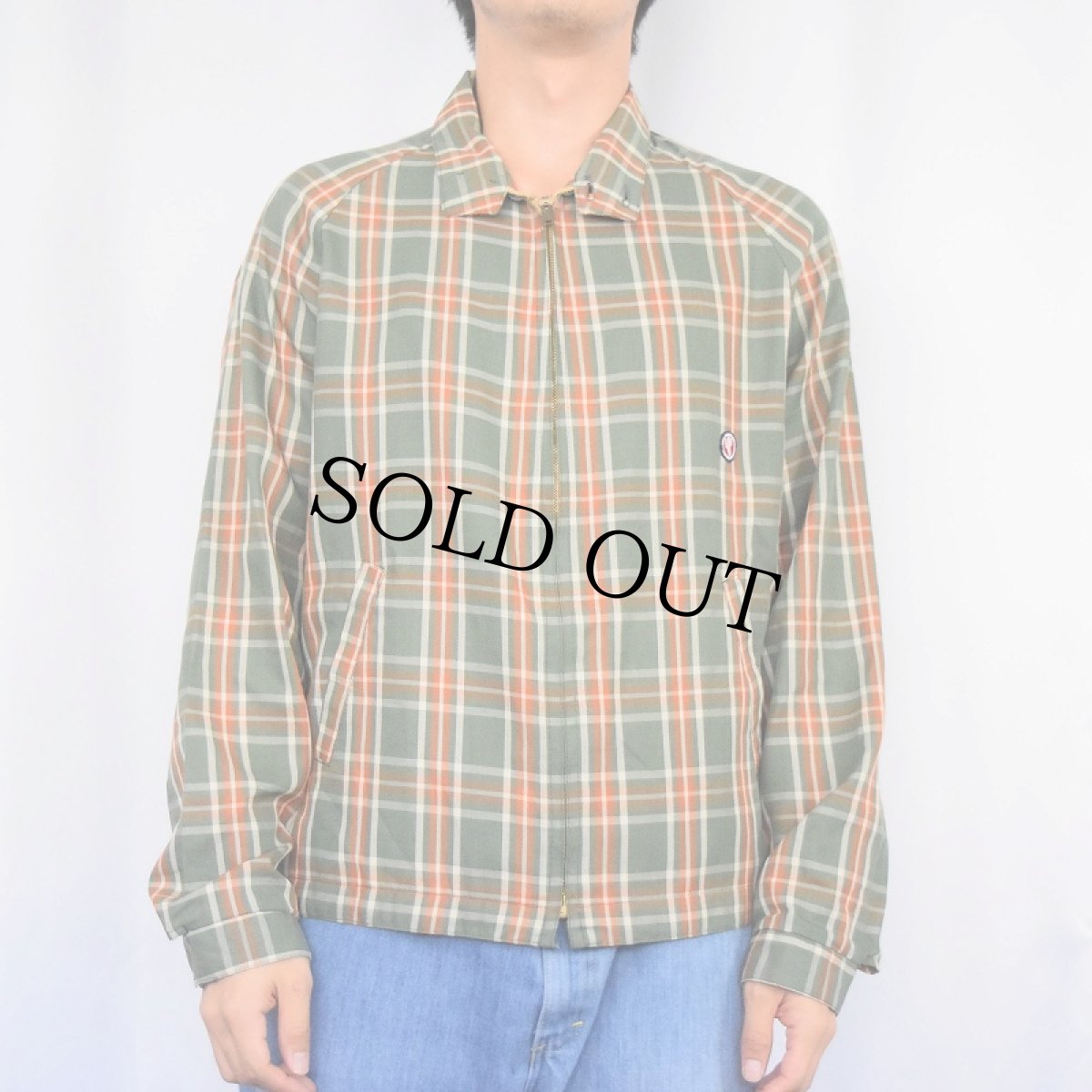 画像2: 60〜70's Muhuhu ITALY製 チェック柄 スポーツジャケット (2)