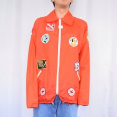 画像3: 【SALE】 70〜80's パッチ付き ナイロンジャケット L (3)