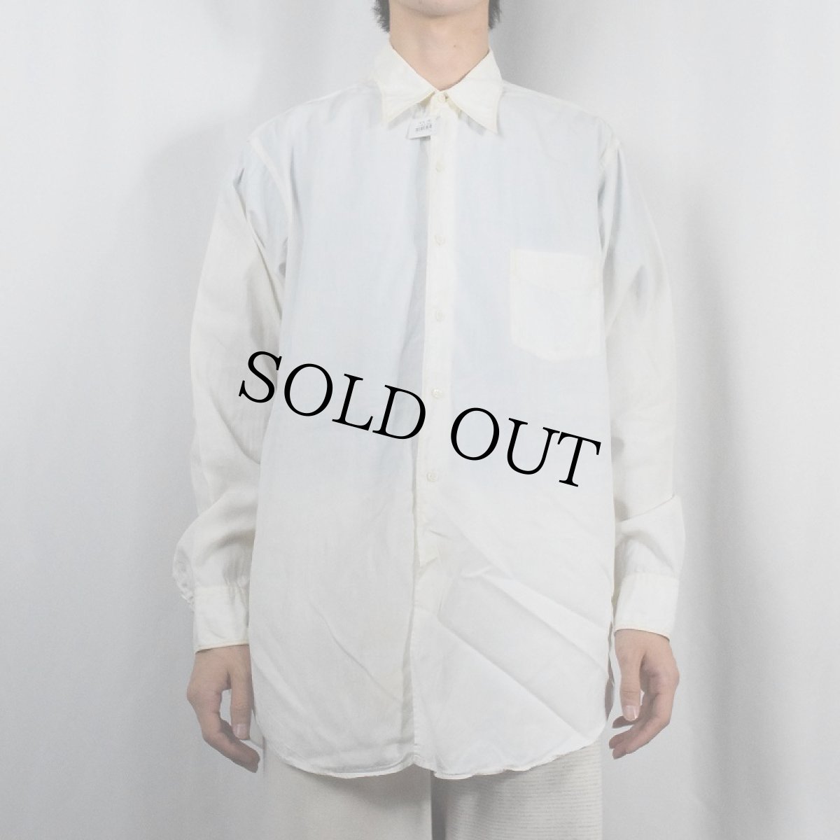 画像2: 40's Manhattan コットンシャツ (2)